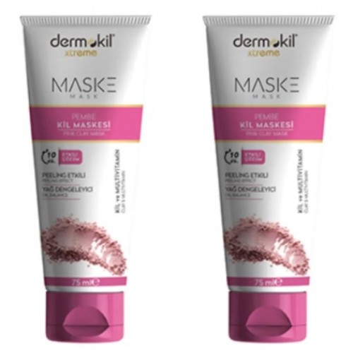 Dermokil Gül Özlü Jel Yüz Maskesi 75 ml x2 Adet