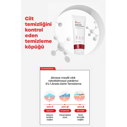 Dr. Banggiwon Akne Oluşumunu Engelleyen Temizleme Köpüğü 200 ml