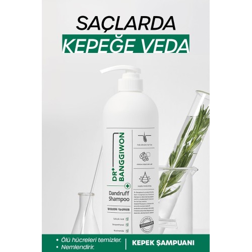Dr. Banggiwon Clinical Kepek Şampuan Saç Derisi Anti Dandruff 1000 ml Dr. Banggiwon Clinical Kepek Şampuan Saç Derisi Anti Dandruff 1000 ml
