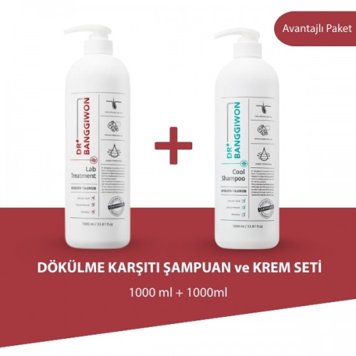 Dr. Banggiwon Dökülme Karşıtı Yatıştırıcı Şampuan ve Krem Seti