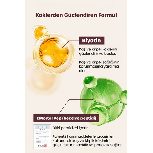 Dr. Banggiwon Kaş ve Kirpik için Dökülme Karşıtı Serum 2x15 ml