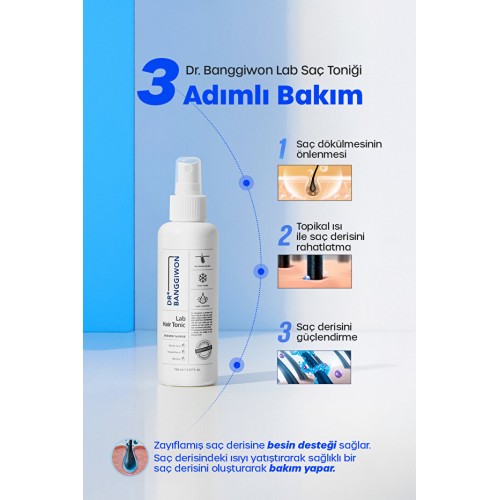 Dr. Banggiwon Lab Saç Dökülme Karşıtı Yoğun Bakım Tonik 150 ml Dr. Banggiwon Lab Saç Dökülme Karşıtı Yoğun Bakım Tonik 150 ml