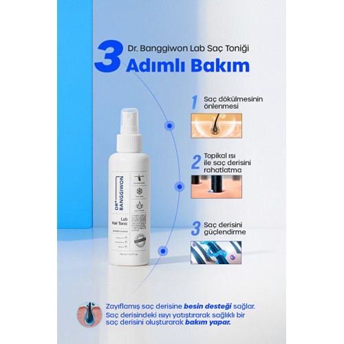 Dr. Banggiwon Lab Saç Dökülme Karşıtı Yoğun Bakım Tonik 150 ml Dr. Banggiwon Lab Saç Dökülme Karşıtı Yoğun Bakım Tonik 150 ml