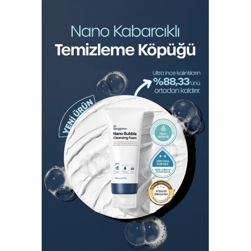 Dr. Banggiwon Nano Bubble Kabarcık Yüz Temizleme Köpüğü 200 ml Dr. Banggiwon Nano Bubble Kabarcık Yüz Temizleme Köpüğü 200 ml