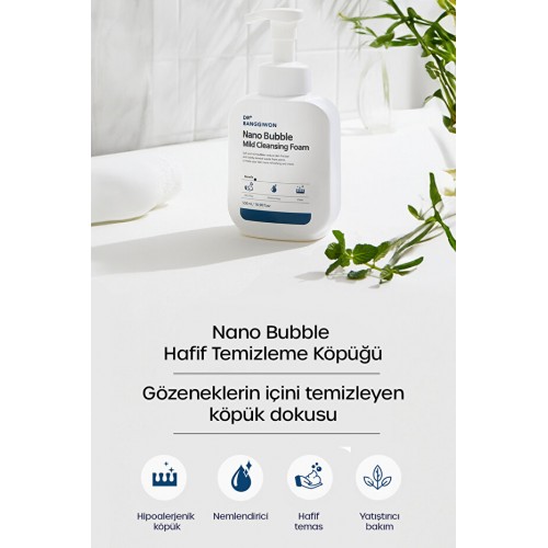 Dr. Banggiwon Nemlendirici Nano Kabarcıklı Yüz Temizleme Köpüğü 500 ml