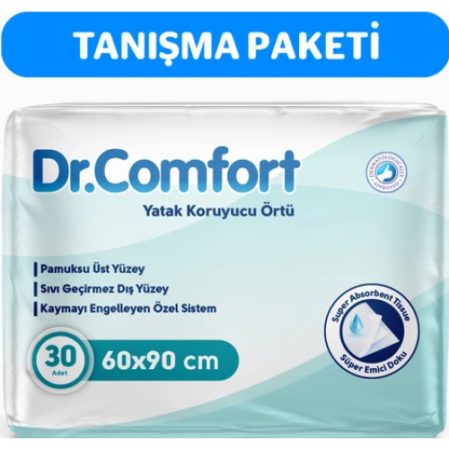 Dr.Comfort Yatak Koruyucu 60x90 30 lu