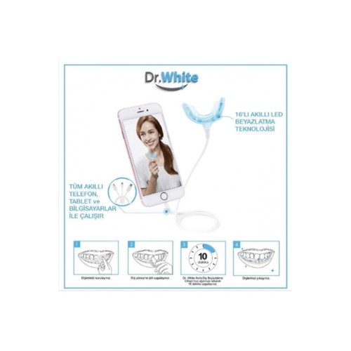 Dr.White 3D Diş Beyazlatma Teknolojisi Cihazı Kalemli Kiti