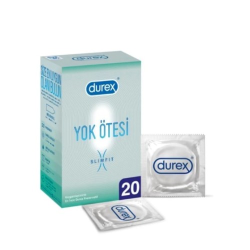 Durex Yok Ötesi Slim Fit 20 li