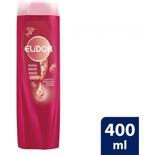 Elidor Brezilya Keratin Saç Şampuanı 400 ml