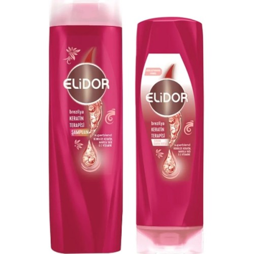Elidor Brezilya Keratin Terapisi Saç Bakım Serisi 2'li Set Elidor Brezilya Keratin Terapisi Saç Bakım Serisi 2'li Set