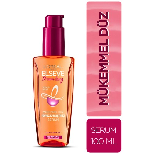 Elseve Dream Long Mükemmel Düz Pürüzsüzleştirici Serum 100 ml