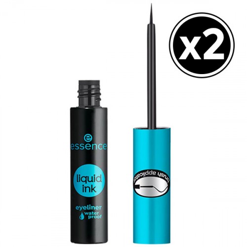Essence Suya Dayanıklı Liquid Ink Eyeliner x 2 Adet