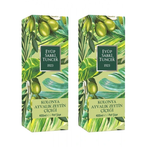 Eyüp Sabri Tuncer Ayvalık Zeytin Çiçeği Kolonya 400 ml x 2 Adet