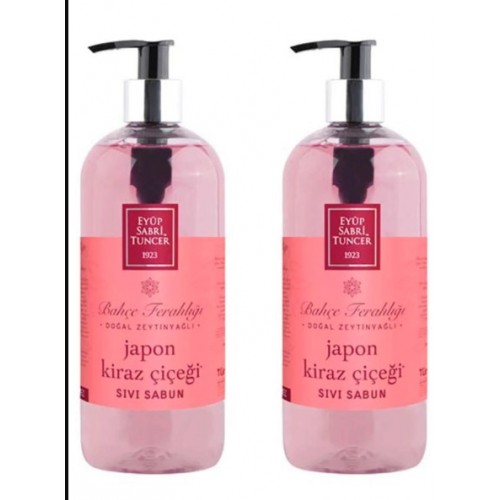 Eyüp Sabri Tuncer Sıvı Sabun Japon Kiraz Çiçeği 500 ml x 2 Adet