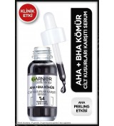Garnier Aha + Bha Kömür Cilt Kusurları Karşıtı Serum 30 ml