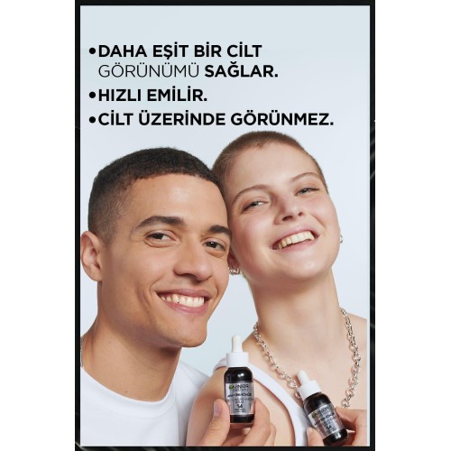 Garnier Aha + Bha Kömür Cilt Kusurları Karşıtı Serum 30 ml