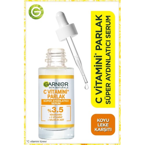 Garnier C Vitamini Süper Aydınlatıcı Serum 30 ml