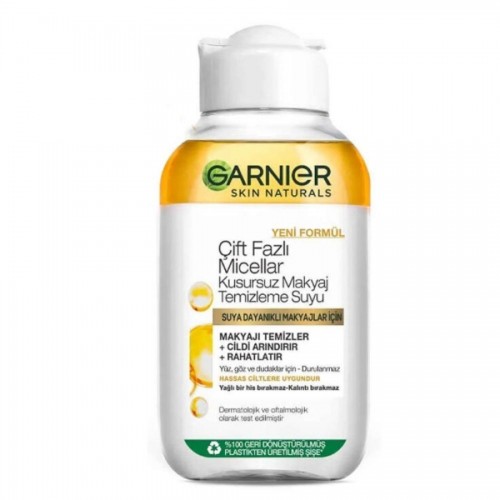 Garnier Çift Fazlı Micellar Kusursuz Makyaj Temizleme Suyu 100 ml