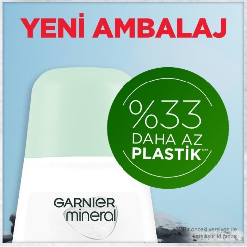 Garnier Mineral Magnezyum Ultra Kuru Roll On Deodorant 50 ml x 5 Adet