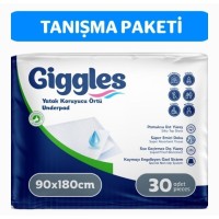 Giggles Yatak Koruyucu Örtü 90x180 cm 30 lu