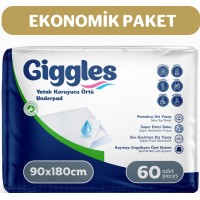 Giggles Yatak Koruyucu Örtü 90x180 cm 30 lu x 2 Adet
