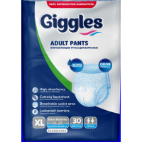 Giggles Yetişkin Emici Külot Ekstra Büyük Boy 30 lu