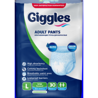 Giggles Yetişkin Emici Külot Large 30 lu