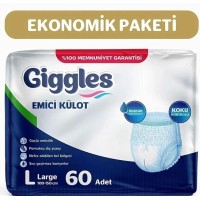 Giggles Yetişkin Emici Külot Large 30 lu x 2 Adet