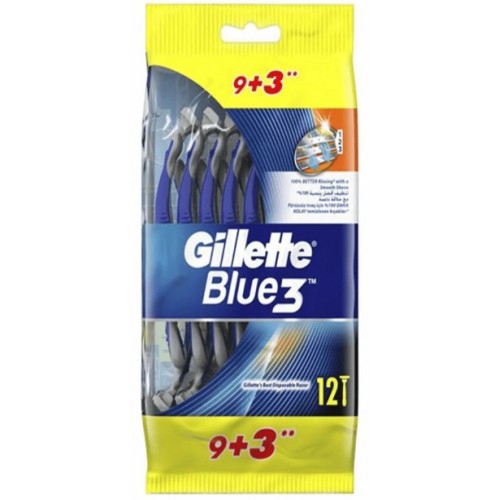 Gillette Blue3 Kullan At Tıraş Bıçağı 12 li