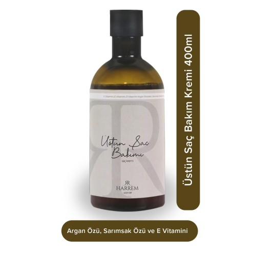 Harrem  Argan Ve Hindistan Cevizi Yağı Özlü Saç Bakım Kremi 400 ml