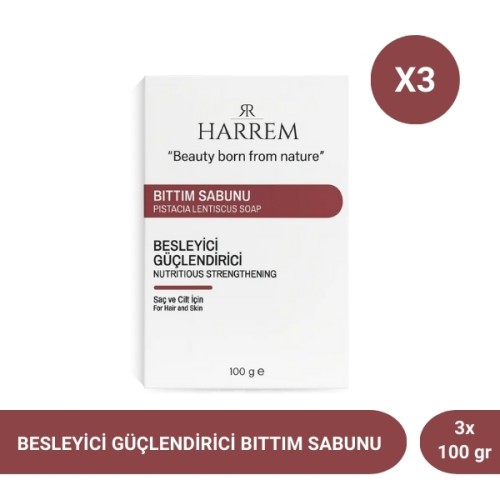 Harrem Bıttım Sabunu 100 gr x 3 Adet Harrem Bıttım Sabunu 100 gr x 3 Adet