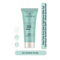 Harrem Black Point Akneli ve Yağlı Karma Ciltler için Güneş Kremi 50 SPF 50 ml