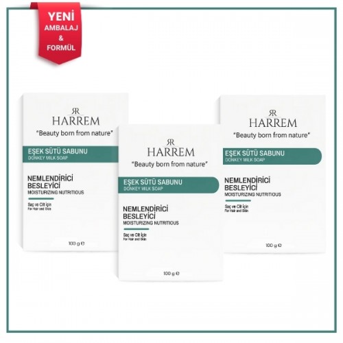 Harrem Eşek Sütü Sabunu 100 gr x 3 Adet