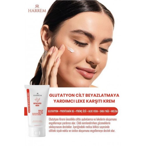 Harrem Glutatyon Beyazlatıcı Leke Karşıtı Krem ve Serum Seti