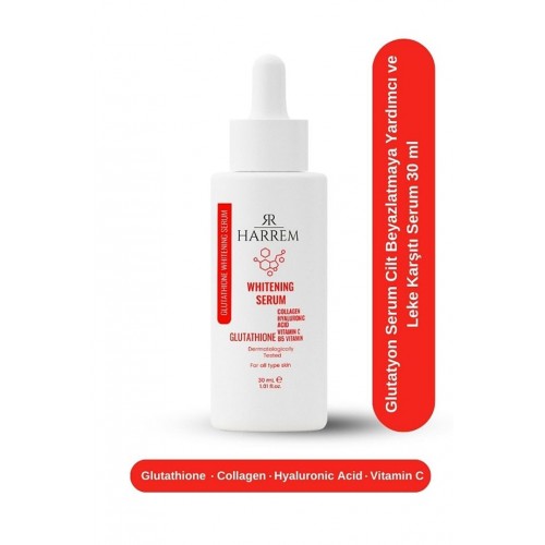 Harrem Glutatyon Beyazlatıcı Leke Karşıtı Yenileyici Serum 50 ml