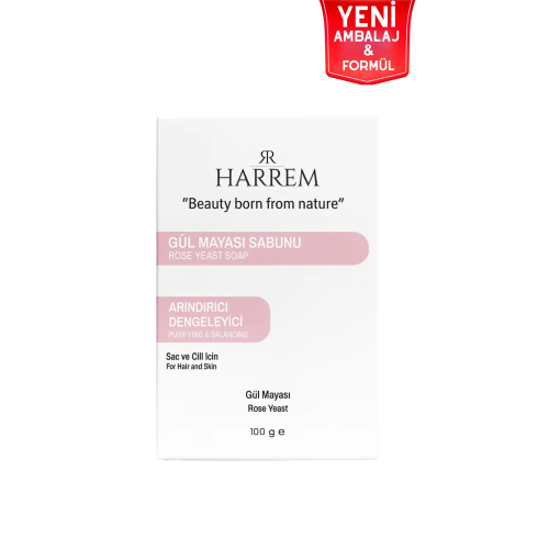 Harrem Gül Mayası Sabunu 100 gr Harrem Gül Mayası Sabunu 100 gr