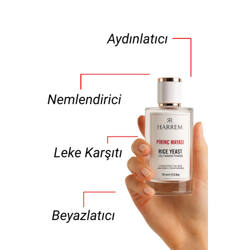 Harrem Pirinç Mayası Beyazlatıcı Aydınlatıcı Leke Karşıtı Tonik 110 ml