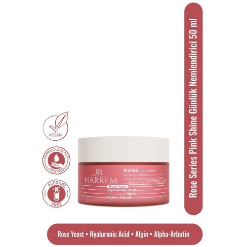 Harrem Rose Series Pink Shine Günlük Nemlendirici 50 ml
