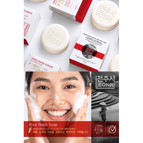 Jeonju Pirinç Mayası Beyazlatıcı & Aydınlatıcı Sabun