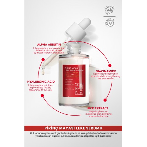 Jeonju Pirinç Mayası Leke Karşıtı Bakım Serumu