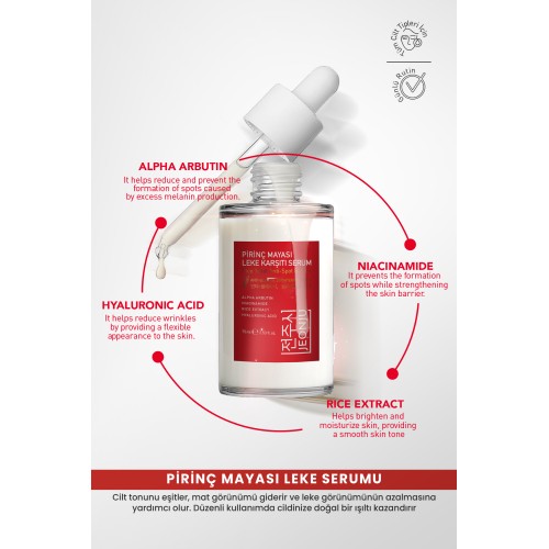 Jeonju Pirinç Mayası Leke Karşıtı Bakım Serumu