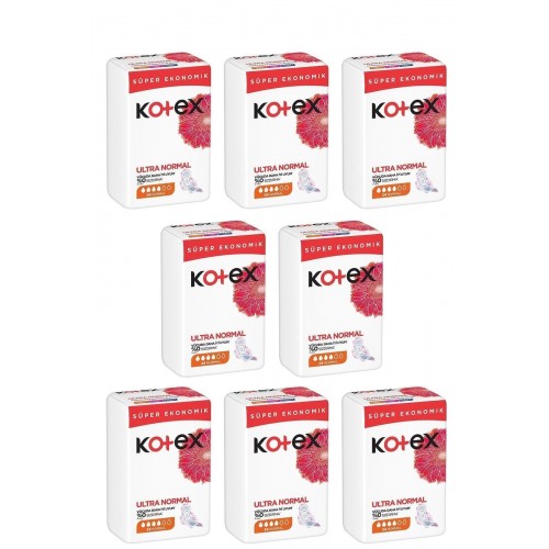 Kotex Ultra Normal Ekonomik Paket 24 lü x 8 Adet