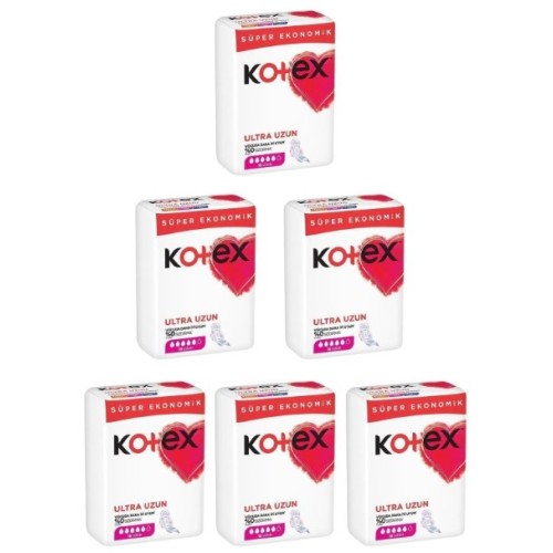 Kotex Ultra Quadro Süper Eko Uzun 18 li x 6 Adet
