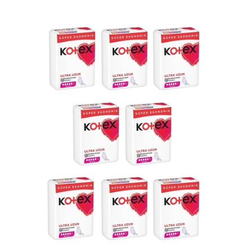 Kotex Ultra Quadro Süper Eko Uzun 18 li x 8 Adet