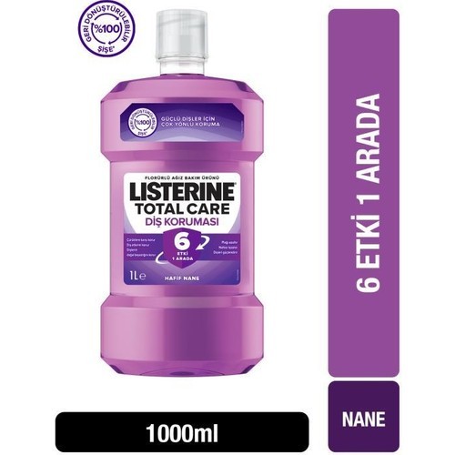 Listerine Ağız Bakım Suyu Total Care 1000 ml
