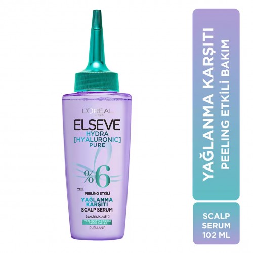 Elseve Hydra Pure Salisilik Saç Derisi Serumu 102 ml