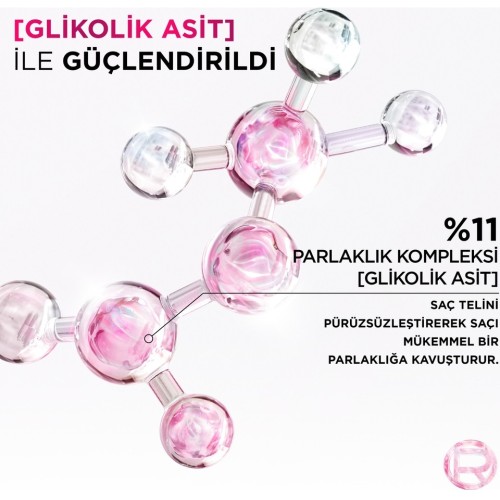 Elseve Glycolic Gloss Mükemmel Parlaklık için Bakım Yapan Şampuanı 200 ml