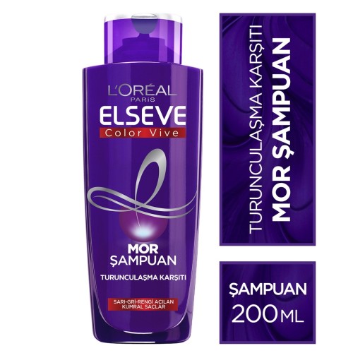 Elseve Turunculaşma Karşıtı Mor Şampuan 200 ml