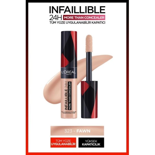 Loreal Paris Infaillible Tüm Yüze Uygulanabilir Kapatıcı 323 Fawn