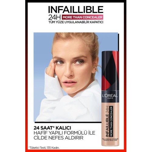 Loreal Paris Infaillible Tüm Yüze Uygulanabilir Kapatıcı 326 Vanilla